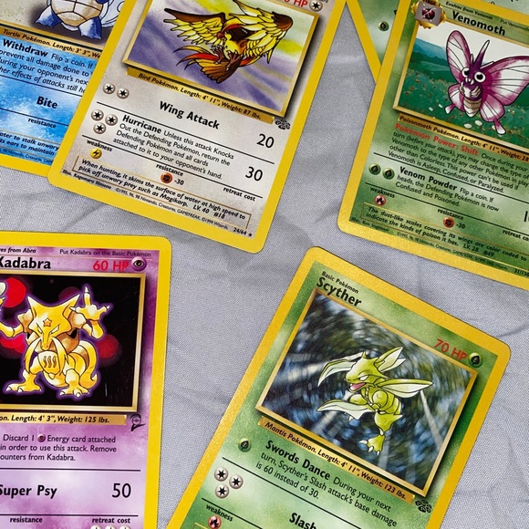 Pokémon Mix of cards all from 1995-1999 8/10 - Picture 5 of 7